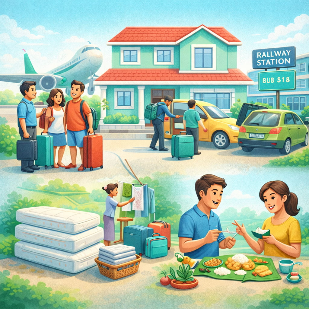 Nalanda Homestay | Affordable home stay in trissur